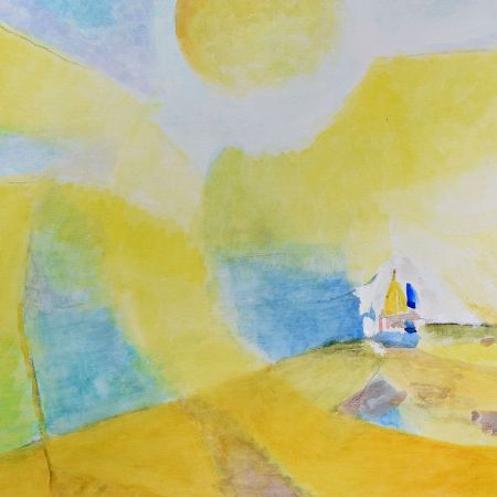 Adorning Canvas Painting by Artist Rosemarie Gorke