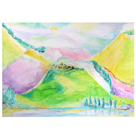 Stunning Art on Canvas by Renowned Artist Rosemarie Gorke