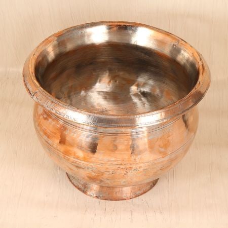 Vintage Islamic Art Handmade Pot Made of Premium Copper