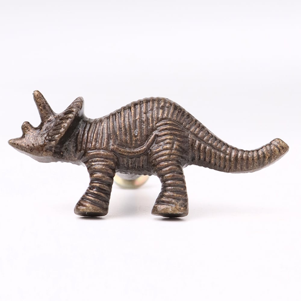 Antique Modern Iron Rhinoceros Cabinet Knob