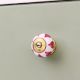Cherry Heart Ceramic Floral Cabinet Knob Online