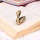 Tribal Brass Swan Incense Holder