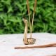 Brass Swan Incense Holder