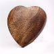 Brown Wooden Heart Drawer Knob