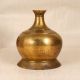 Vintage High-Quality Brass Hookah Base in Himalayan Art