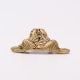 Brass Antique Golden Frog Agarbatti/ Incense Holder Stand