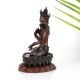 Vintage Copper Goddess Tara Statue in Tibetan Art