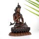 Handmade Buddhist Deity Vajrasattva Copper Statue in Tibetan Art
