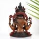 Handmade Tibetan Art Chenrezig Buddhist Deity Statue Made of Copper