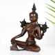 Handcrafted Buddhist Deity Goddess Tara Statue Made of Copper