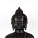 Antique Finish Lord Buddha Copper Statue in Tibetan Art