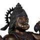 Vintage Lord Hanuman Brass Statue in Tibetan Art for Decor