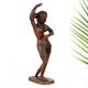 Beautiful Dancing Goddess Parvati Copper Statue for Home Decor