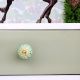 Green Decorative Leaf Drawer Knob