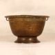 South Indian Art Brass Holy Pot in Brown Finish for Decor