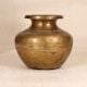 Handcrafted South Indian Brass Holy Water Pot for Flower Decor