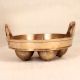 Handcrafted Vintage Brass Idli Cooking Utensil for Collection