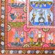 Adorable Lord Krishna's Pattachitra Painting on Cloth Paper for Decor
