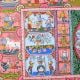 Adorable Lord Krishna's Pattachitra Painting on Cloth Paper for Decor