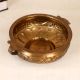 Handcrafted Engraved Finest Brass Urli in Vintage Finish