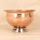 Islamic Art Handcrafted Copper Pot in Vintage Finish for Decor