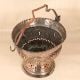 Handmade Beautiful Copper Bucket with Handle for Decoration