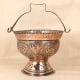Handmade Beautiful Copper Bucket with Handle for Decoration