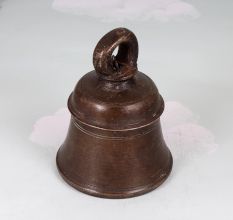 Traditional Finest Brass Temple Bell with Loop for Hanging