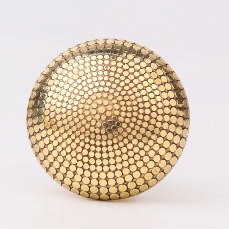 Brass Dotted Cabinet Knobs Online