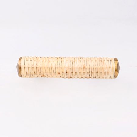 Natural Small Round Rattan Cabinet Handles