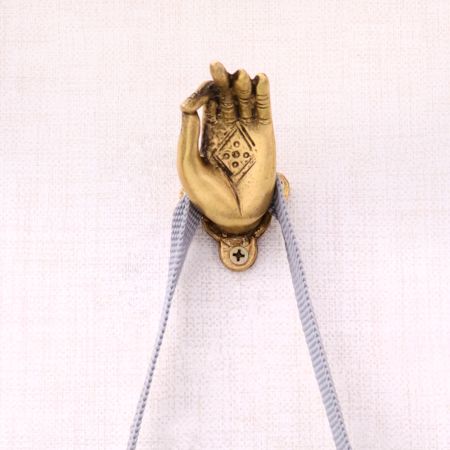 Mudra Brass Index Finger Wall Hook