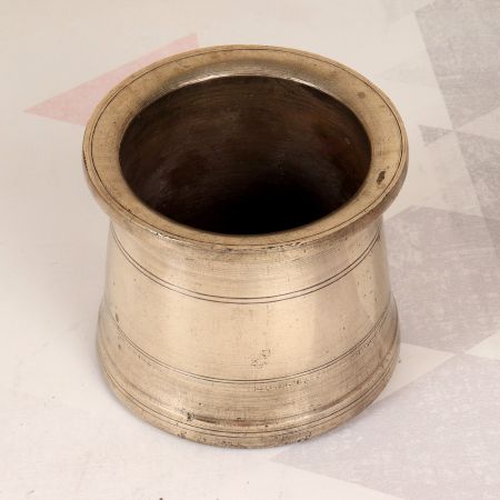 Handmade High-Quality Brass Panchpatra Pot for Home Decor
