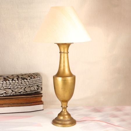 Handmade Finest Brass Electric Lamp for Home Decoration