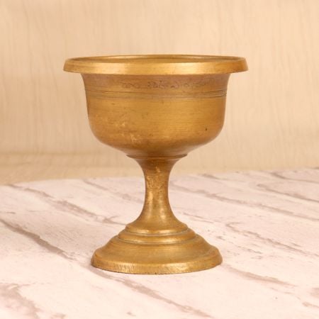 South Indian Vintage Holy Brass Water Cup for Rituals