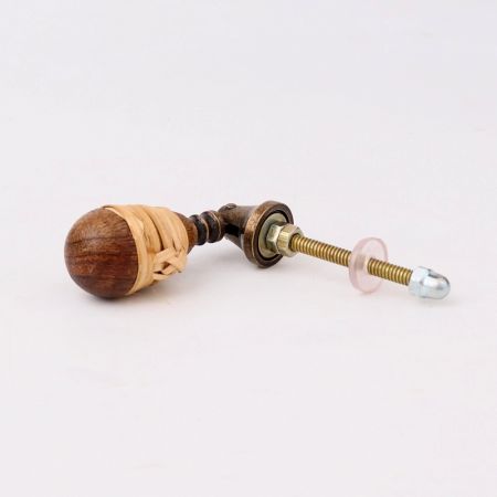 Handmade Natural Rattan Drop Drawer Knob