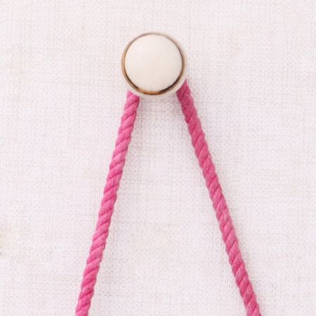 Cream Crackle Ceramic Wall Hook