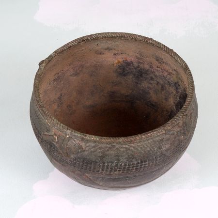 Traditional Handmade Rice Measurement Bowl Made of Brass