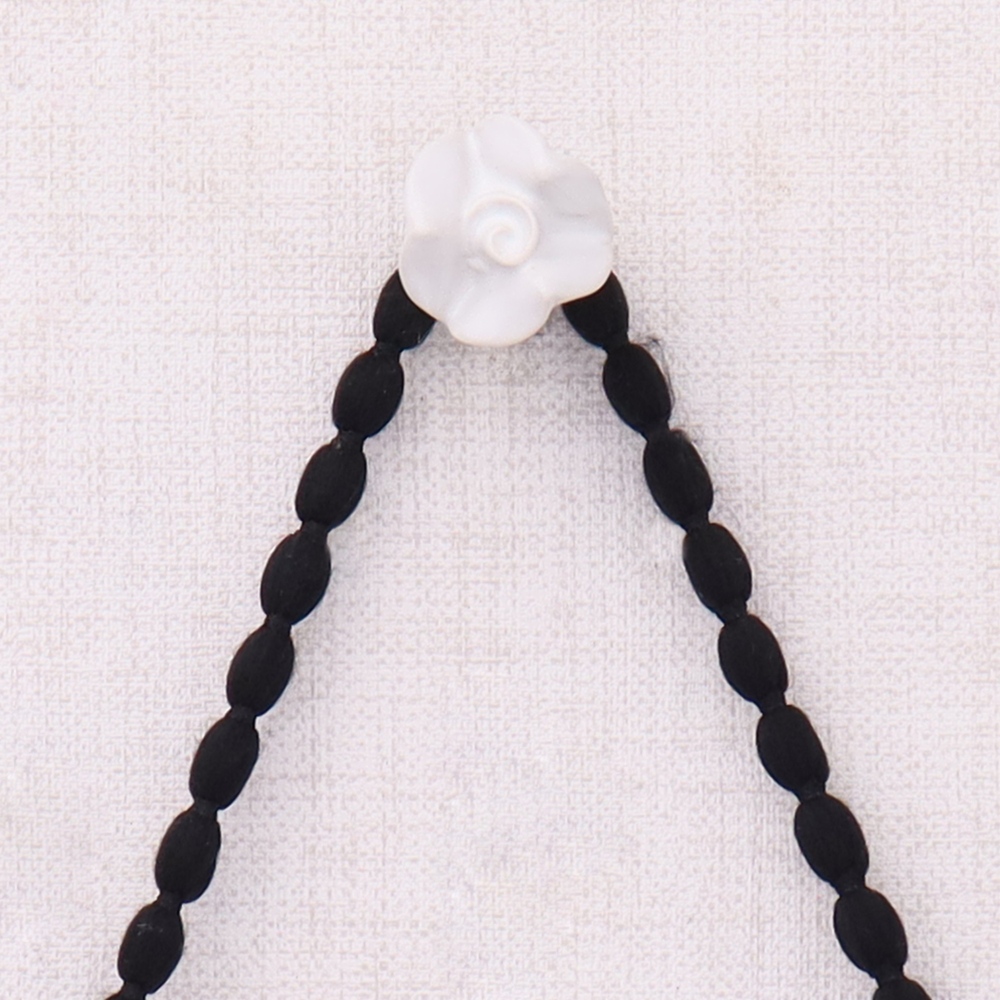 White Small Rose Ceramic Wall Hook