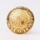 Brass Floral Cabinet Knobs