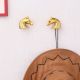 Handmade Two Horses Facing Aluminium Wall Hooks Pack of 2 Pieces