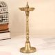 Sturdy Handmade Brass Oil Lamp in Traditional Design for Decor