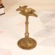 Vintage South Indian Brass Oil Lamp in Traditional Design
