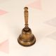Indian Traditional Brass Temple Bell with Handle for Prayer