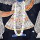 Beautiful Pichwai Painting of Lord Krishna on Cloth for Prayer Room