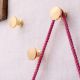 Gold Round Shape Brass Modern Wall Hooks-3 Pieces