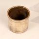 Plain Brown Handmade Brass Panchpatra Pot for Prayer Room