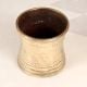 Plain Elegant Brown Brass Panchpatra Pot for Vintage Collection