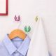 Multicolor Angel Wings Iron Wall Hooks-3 Pieces