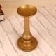 Vintage High-Quality Brass Oil Lamp in South Indian Art