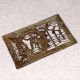 Indian Art Beautiful Brass Tribal Jali in Vintage Finish